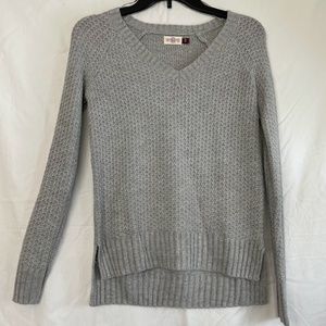 Silver Knit Sparkle Sweater